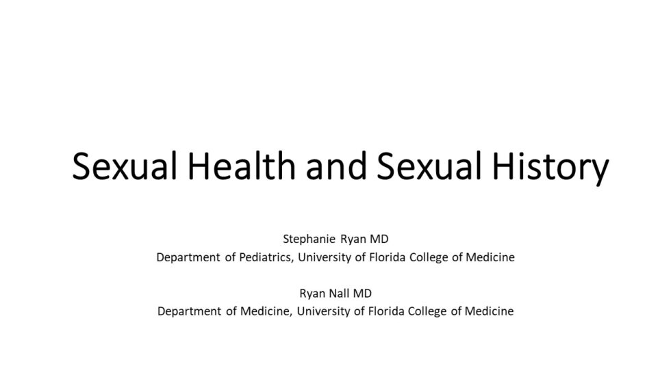 Webinar Sexual Health And Taking A Sexual History Southeast Aids Education And Training Center 9721