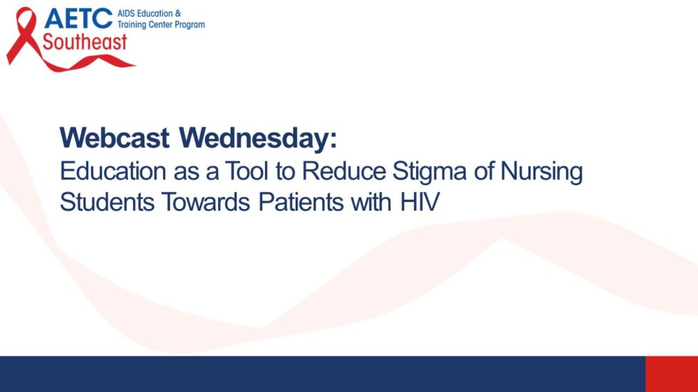 Webinar: Education As A Tool To Reduce Stigma Of Nursing Students ...